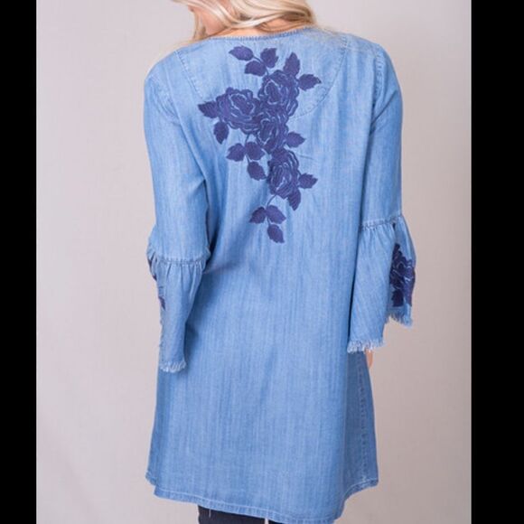 NWT Billy T Rose Embroidered Jacket - Picture 3 of 13